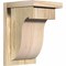 Ekena Millwork Del Monte Rough Sawn Corbel w/Backplate, Douglas Fir, 8"W x 8"D x 12"H COR08X08X12DEL01RDF - alternate 1